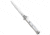 Frank B Frank B 11" Italian Stiletto Automatic Knife White Pearlex 5" Bayonet, White, Stainless Steel, adult, BHQ-99918