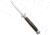 Frank Beltrame 11 Italian Stiletto Swinguard Automatic Folding Knife, 5.00in, Stainless Steel, Dagger Blade, Ebony, Black Handle, Satin Dagger, Black/Gray, 11.00 inch, BHQ-93733