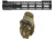 Free Mechanix Wear M-Pact Tactical Gloves - Mens, Multicam, Extra Large w/Purchase of Troy Industries X Series Free Float M-LOK Handguard AR-15 Aluminum Battle Rail, Black, 10.5in