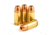 Freedom Munitions 9mm Luger 124 Grain Hollow Point Brass Pistol Ammo, 50 Rounds, FM9H124N50