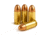 Freedom Munitions HUSH Subsonic .45 ACP 230 Grain Round Nose Brass Pistol Ammo, 50 Rounds, FMH45R230N50