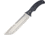 Frost Bowie Knife Tac Xtreme 15in overall, 9.25 satin finish sawback 3Cr13 stainless blade, Gray ABS handle, TX-34GY