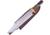 Frost Bowie Torch Bone Rosewood Knife, 15.25in Overall, 10.75in Satin Stainless Blade, Torch Bone/Rosewood Handle, Leather Sheath, WT-212PWTB