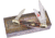 Frost Bulldog Wrangler Brindle Bone Folding Knife,Clip and Sheepsfoot,Wormgroove,Brindle Bone Handle FBDG112BRBN