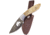 Frost Damascus Duck Bowie Knife, 3.75 Damascus steel blade, White smooth bone handle, CW-991WSB/DK
