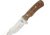 Frost Dark Eagle Skinner Fixed Blade Knife, 9in, 4.5in, Brown, Pakkawood Handle F18301BRPW