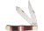 Frost King Trapper Red Pick Bone Folding Knife,Clip and Spey,Red,Pick Bone Handle F14097RPB