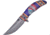 Frost Linerlock A/O Blue Folding Knife, 3.5 stainless clip point blade, Blue synthetic handle, FC-54BL