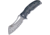 Frost Linerlock A/O Green Micarta Folding Knife, 3.5 satin finish stainless blade, Black and green sculpted micarta handle, CW-093GN