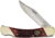 Frost Lockback Red Pick Bone Folding Knife,3.5in,Stainless Steel,Standard Edge,Mirror Polish,Red,Bone Handle FOC549DRPB
