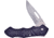 Frost Lockback Tac Assault Folding Knife, Black ABS handle, TA-07T