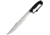 Frost Machete Knife, 17 satin finish stainless blade, Black ABS handle, TX-174B