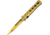 Frost Milano Stiletto Gold TiNi A/O Folding Knife, 5in Closed, 4in, Gold TiNi Blade, Gold TiNi Stainless Handle, IS-005GD