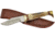 Frost Oval Small Bowie Deer Stag Fixed Blade Knife, 6in, 2.5in, Deer Stag Handle FWT927DS