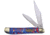 Frost Peanut God Bless America Folding Knife, Mirror SS Clip And Pen Blades, Red, White, Blue Corelon Handle, SW-107GBA