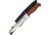 Frost Pioneer Bowie Fixed Blade Knife, 9.75in, Stainless Steel, Standard Edge, Sawback, Satin, Brown, Pakkawood Handle F18306PW