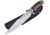 Frost Sharps Cutlery Bowie Fixed Blade Knife, 7.25in, Stainless Steel, Standard Edge, Mirror Polish FSHP001