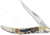 Frost Toothpick Mojave Bone Folding Knife, Mirror SS Long Clip Blade, Mojave Bone Handle, MB-109MB