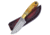 Frost Torch Folding Knife, 7in Closed, 3.25in, Satin Stainless Blade, Torched Bone Handle, Leather Sheath, WT-1118