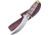 Frost Wigwam Skinner Knife, 5.5 satin finish stainless skinner blade, Brown sculpted bone handle, CW-6111BKB