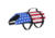 Full Throttle Nylon Pet Vest - Xl, Over 80lb., Stars &amp; Stripes, 157000-999-050-19