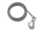 Fulton 7/32&quot; x 50' Galvanized Winch Cable and Hook - 5,600 lbs. Breaking Strength 34961