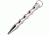 Fury Kubotan 5.75 in, Silver Shine FP12482