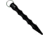 Fury Kubotan, Black, 5.75 in. FP12481