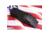 Fusion Firearms 1911 Mainspring Housing Carry Cut Alloy Checkered, Black, 1911-MSH-27-33