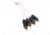 Fusion Premium 25' 4-Way Shielded RCA Cable MS-FRCA25 75283