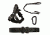 Fusion Trekker Combo Harness And Leash, Black, Small, TK-101-COMBO-S
