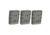 G-Code Rifle Soft Shell Scorpion Mag Carrier w/ R1/R2/R3 Molle and Belt Mounts, Pack of 3, Grey Frame/Grey Shell, Rifle, SS-R1-3PK-123-GYGY