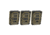 G-Code Rifle Soft Shell Scorpion Mag Carrier w/ R1/R2/R3 Molle and Belt Mounts, Pack of 3, OD Green Frame/Black Shell, Rifle, SS-R1-3PK-123-GNBK