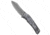 G&amp;G Hawk G&amp;G Hawk Custom Talon Flipper Knife Carbon Fiber- Dark Matter Polar, Black/White, M390, adult, BHQ-223900