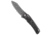 G&amp;G Hawk G&amp;G Hawk Custom Talon Flipper Knife Carbon Fiber- Gulf, Black/Blue, Bohler M390, adult, BHQ-235786
