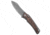 G&amp;G Hawk G&amp;G Hawk Talon Flipper DLC Ti/Uni Copper Fat Carbon 3.5" SW, Black/Copper, Bohler M390, adult, BHQ-236794