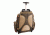 GPS Rolling Handgunner Range Backpack w/4 Handgun Cradle, Rifle Green/Khaki, GPS-1711ROBPRK