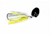 G-Ratt Weedless Vibrating Jig, Chartreuse Shad, 3/8Oz., WVJ-004