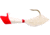Gags Shad Dart, 1/4 oz Red/White, 3/Pack, GGSD14-07