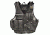 Galati Gear GLV547BL Deluxe Tactical Vest Husky Sz Nylon Black