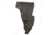 Galati Gear Military Flap Holster Square Trigger, Black, GLMFH1