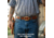 Galco 1 1/2in SB24 Center Post Flat Back Buckle Holster Belt, Tan, 34, SB24-34