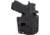 Galco Corvus Belt/IWB Kydex Holster, Glock 17/19/19X/22/23/31/32/45, Streamlight TLR-1, Right, Black, CVS868RB