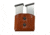 Galco DMC Double Magazine Case - Ambidextrous - Havana DMC18H