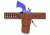 Galco Texas Ranger Strongside Holster