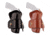 Galco Wheelgunner Belt Holster, Leather, Black, Tan