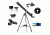 700mm X 60mm Refractor Telescope and Smartphone Photo Adapter Kit, Black