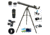Galileo 800mm x 72mm Erect Image Prism Refractor Telescope w/ Smartphone Adapter, Black, SS-872