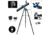 Galileo Astronomical Reflector Telescope and #G-SPA Smartphone Adapter, Black, 800x90mm, SS-80090TR