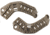 Galvion Batlskin Viper Interlocking Long Rails, Tan - 4-0533-5014